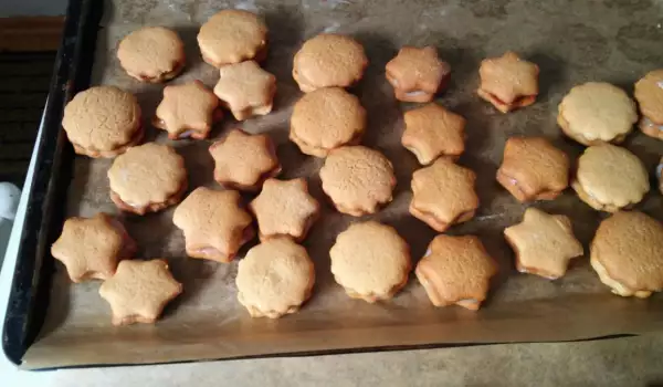 Слепени кокосови бисквити