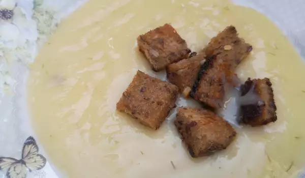 Словашка чеснова супа