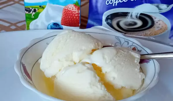 Сметанов сладолед без яйца