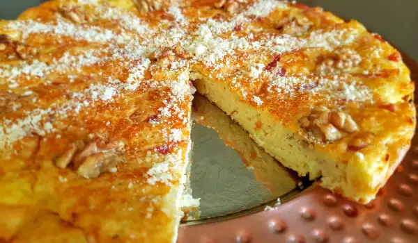 Солена торта с карфиол и пармезан