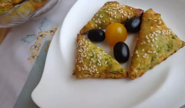 Соленки със спанак и маслинка