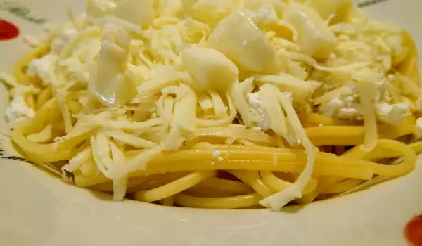 Спагети с три вида сирена и сумак