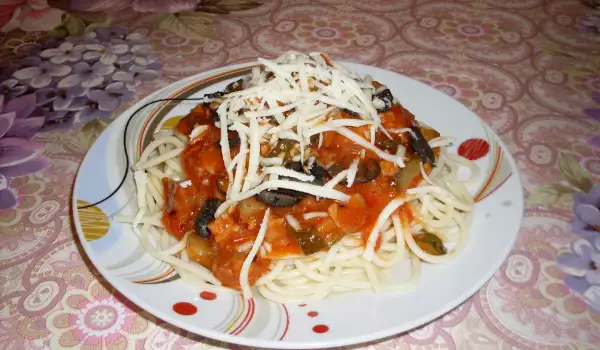 Спагети с маслини
