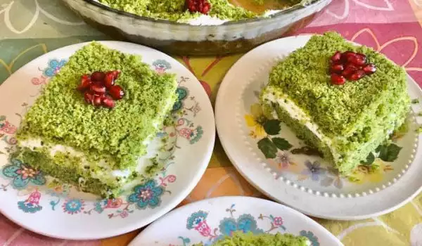 Сладка спаначена торта от турската кухня