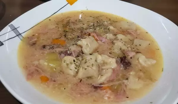 Супа с ньоки в Instant Pot