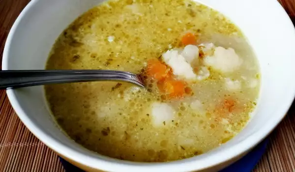 Супа от карфиол и батат