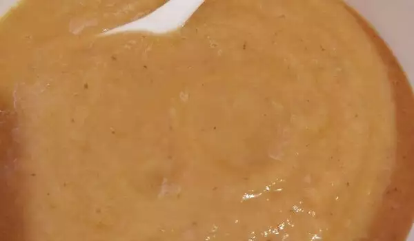 Супа от кореноплодни с фусили за бебета