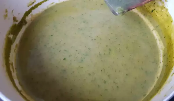 Супа от листа от репички и алабаш