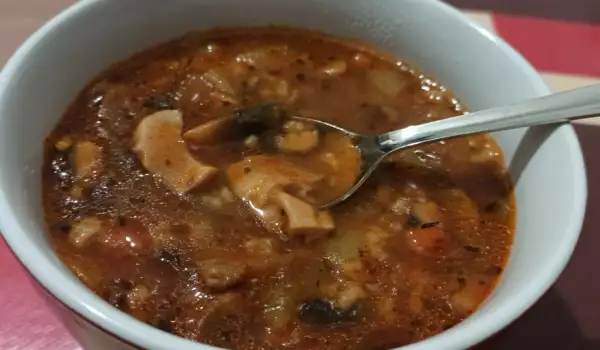 Италианска супа от манатарки