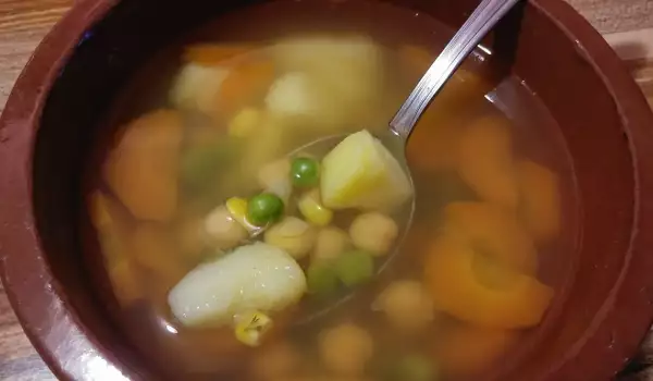 Най-лесната супа с нахут