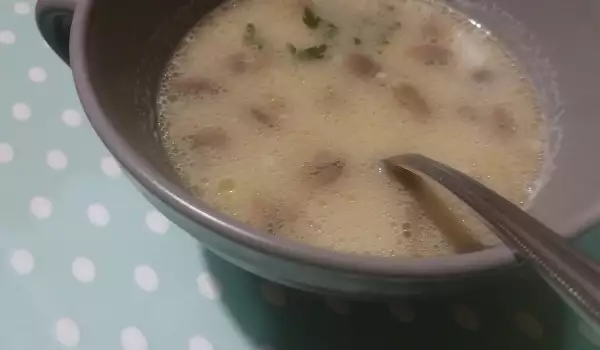 Супа от гъби и зеленчуци