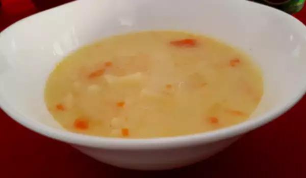 Супа от праз и картофи