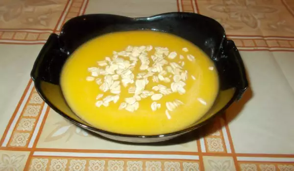 Супа от тиква с овесени ядки
