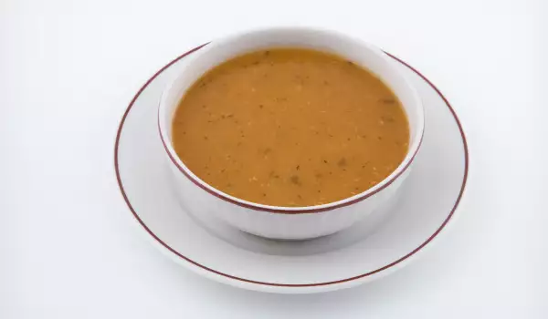 Крем-супа с дроб