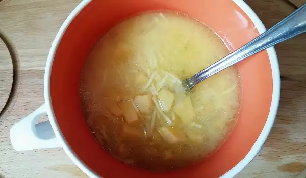 Супа картофи с фиде