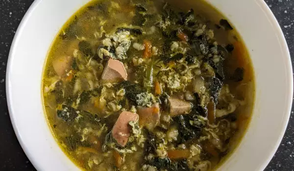 Супа с коприва и булгур