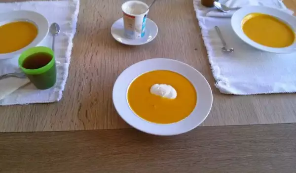 Супа от тиква с джинджифил