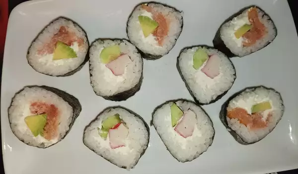 Домашно суши Хосомаки