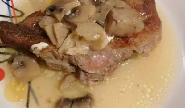 Свински пържоли с топено сирене в Инстант Пот