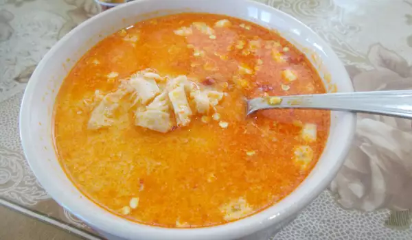 Супа от телешко шкембе