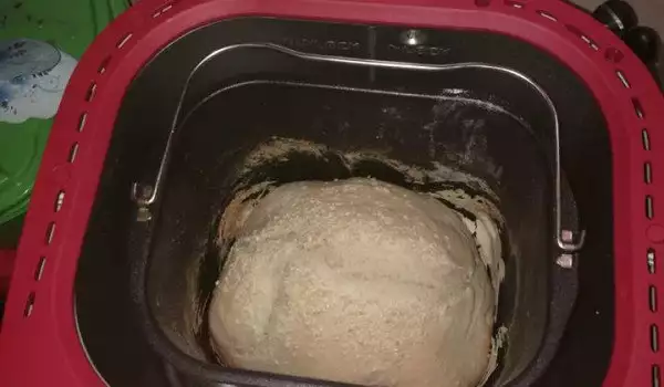 Тесто за козуначено руло в хлебопекарна