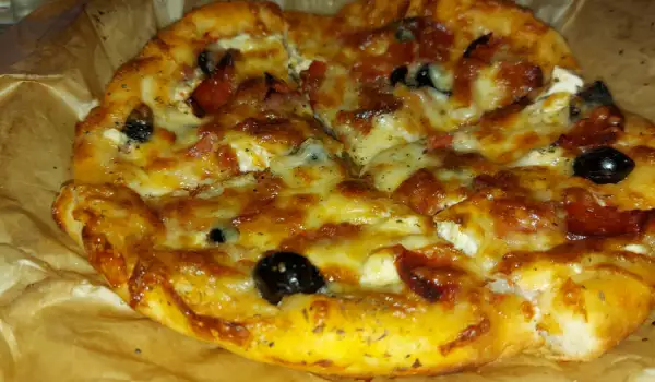 Най-вкусното тесто за пица в хлебопекарна