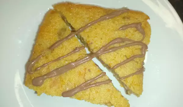 Десерт с тиква без брашно