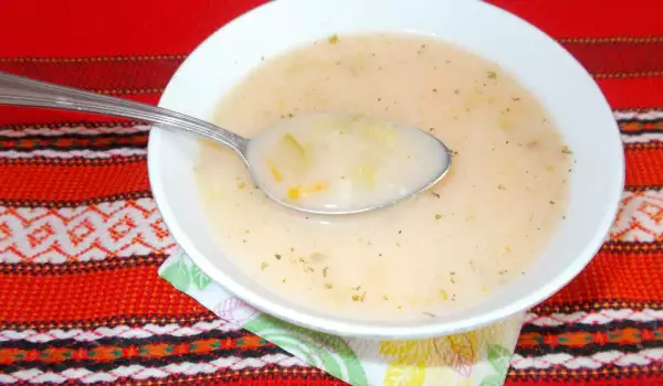 Супа от тиквички и ориз