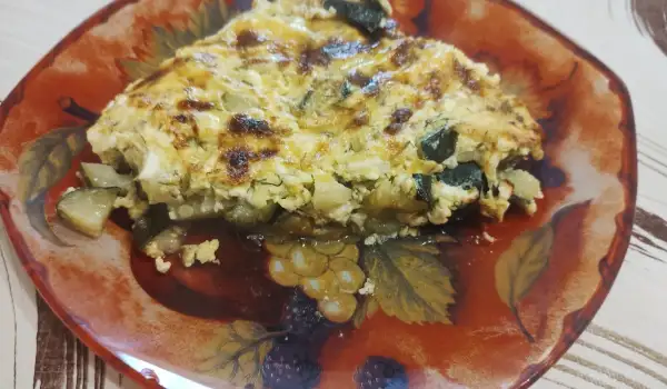 Тиквички на фурна с вкусна заливка