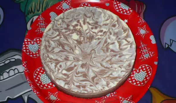 Торта Три шоколада с кокосов привкус