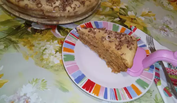 Торта с блатове за торта Медовик