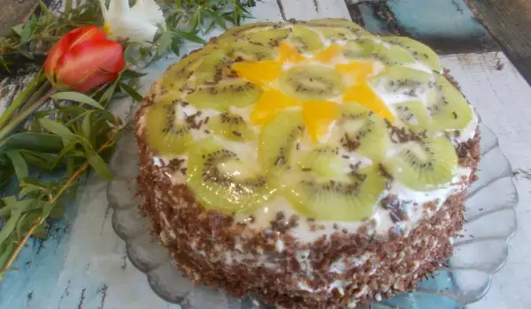 Плодова торта за Цветница