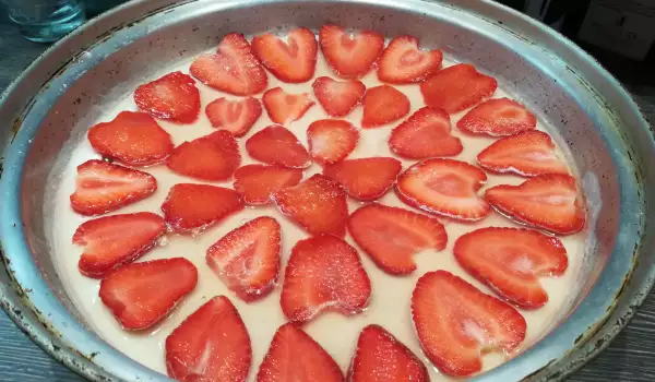 Плодова торта с ягоди и желатин
