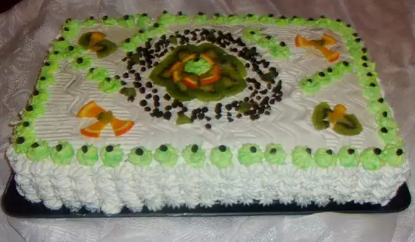 Сметанова торта за рожден ден