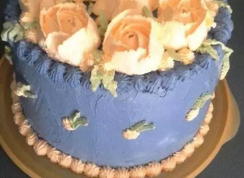 Торта Сметанова роза