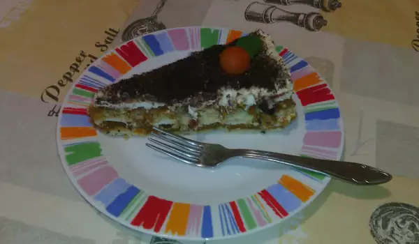 Торта с тиква и какао