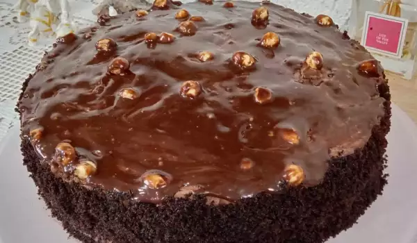 Шоколадова торта с бисквити Орео