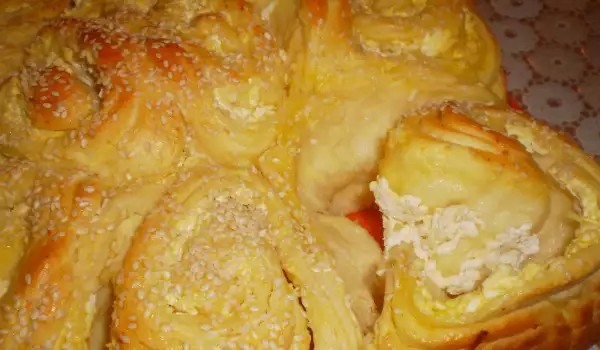 Традиционен български тутманик с масло и сирене