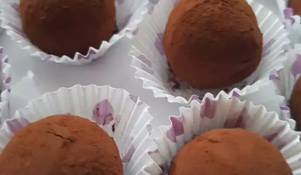 Сладоледени шоколадови трюфели