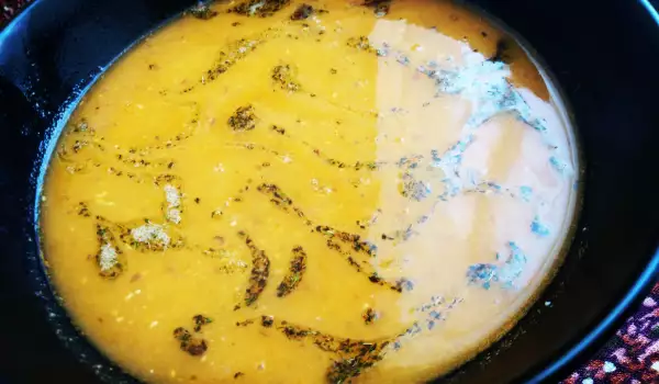 Супа от печен чесън