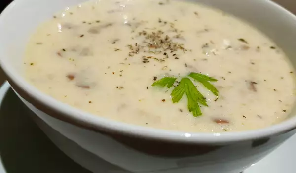 Турска гъбена супа