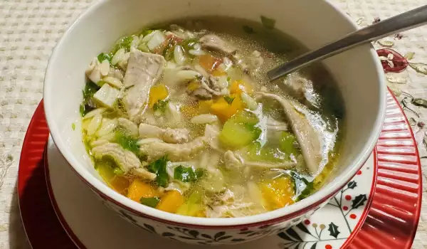 Тосканска пилешка супа