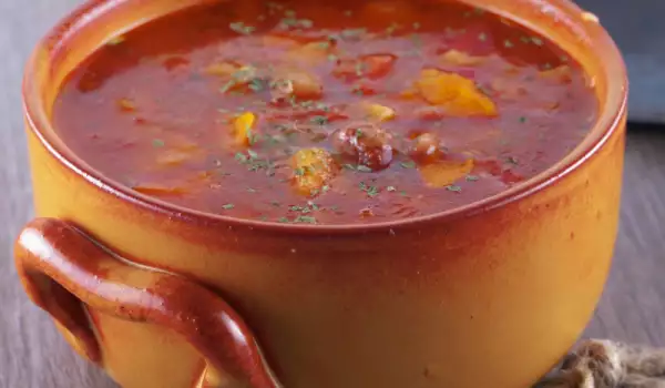 Супа минестроне по тоскански