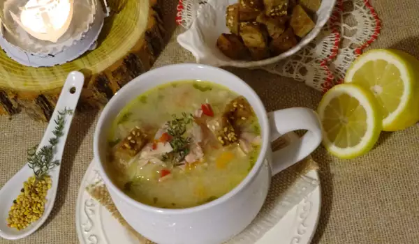 Бабината вълшебна пилешка супа при настинка и грип