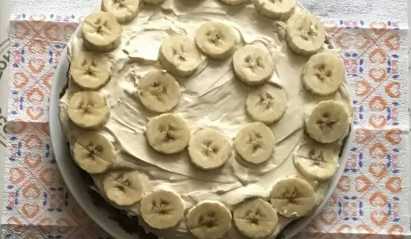Веган торта с авокадо и банани
