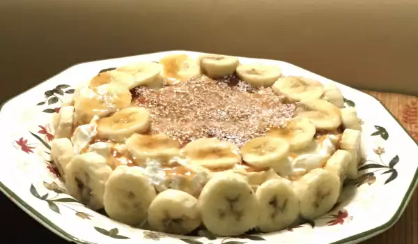 Сурова веган торта с банани