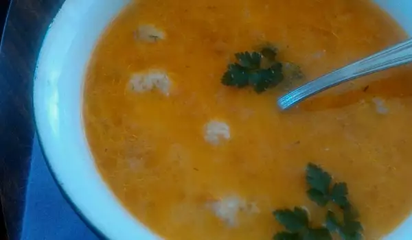 Вегетарианска Супа Топче