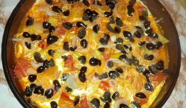 Лесна вегетарианска пица