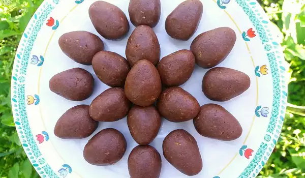 Великденски маслени бонбони - яйца