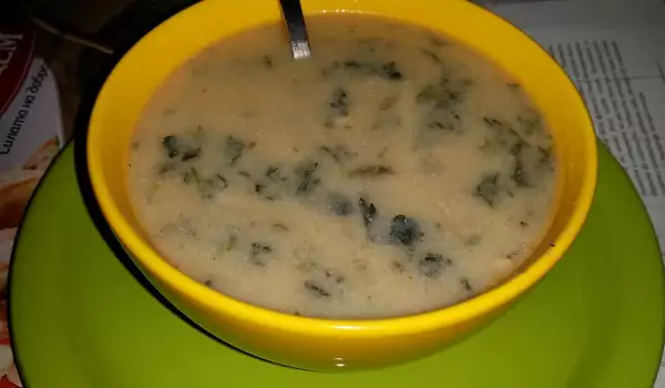 Селска супа с лапад